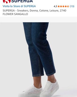 Superga 2740 Flower Sangallo taglia 39