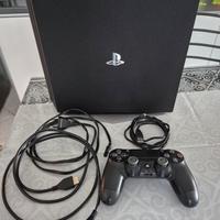 PS4 Pro 1Tb con giochi e base verticale