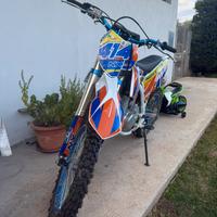 Moto cross ncx 250 come nuova 30 min di guida