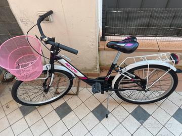 Bici da bambina nero/rosa