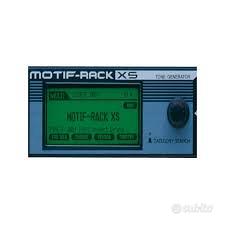 YAMAHA Motif Rack XS  con Yamaha MLan16E2