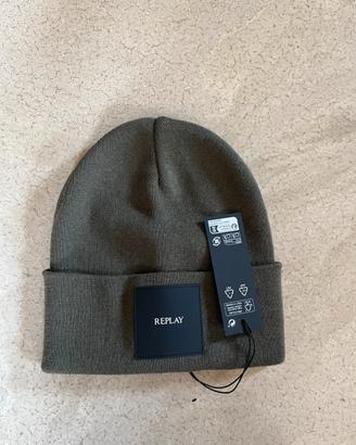 Cappello Replay in misto lana