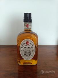 Glen Grant 10 years etichetta  anni '70/'90