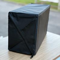 Scatole porta scarpe stoffa nera ikea x8
