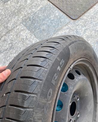Gomme + cerchi 195/60 R15