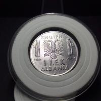 1 LEK del 1939 del  ( Regno d'Italia e Albania) ma