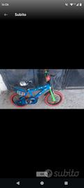 bici bimbo pigiamini 14 pollici età 3-6 anni