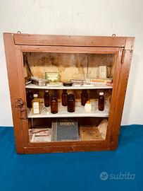 Mobiletto da Farmacia o Medico vintage anni 60