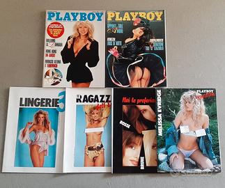 Lotto riviste Playboy 1990
