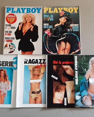 Lotto riviste Playboy 1990