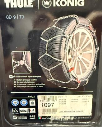 Catene da neve Thule Konig CD - 9 T9