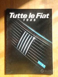 depliant Tutte le Fiat del 1986 20 pagine