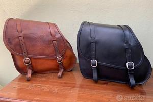 Borsa Ends cuoio per Harley Sportster