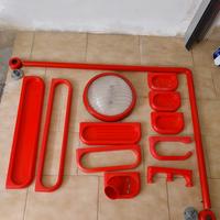 set completo accessori bagno 