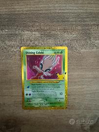Carta pokemon celebi 106/105 del 30anniversario