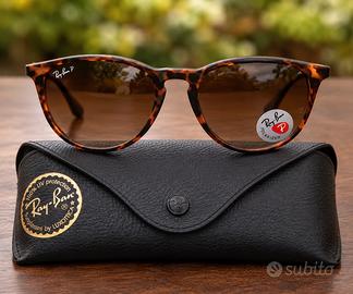 Ray-Ban Erika RB4171 Tortoise Polarizzati Nuovi