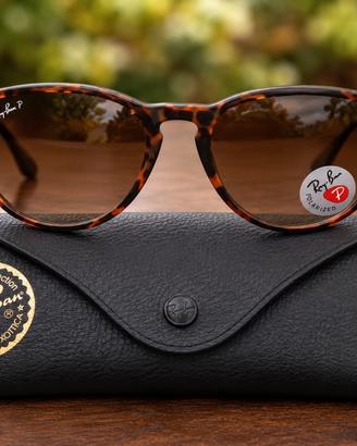 Ray-Ban Erika RB4171 Tortoise Polarizzati Nuovi