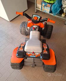 Quad elettrico Peg Perego + batteria nuova 