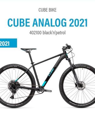 Mountain bike Cube Analog 2021 29"