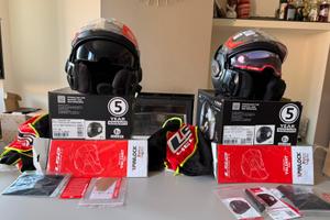 Casco Moto Valiant LS2 modulare  taglia M coppia