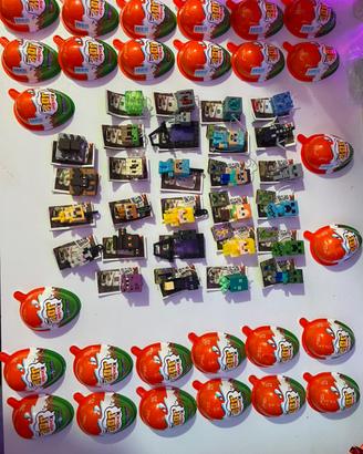 Collezione completa Minecraft Kinder Joy 2026