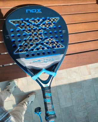 racchetta padel nox tl10 quantum 12k  tino libaak
