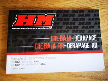 Libretto istruzioni moto HM