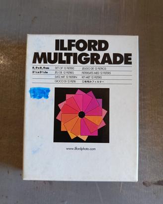 set filtri contrasto ilford multigrade