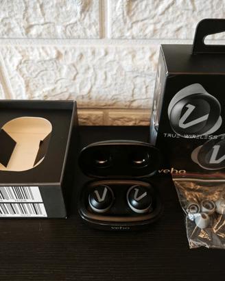 Veho RHOX Cuffie Wireless Carbon Black