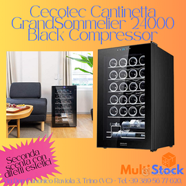 Cecotec Cantinetta GrandSommelier 24000 Black Comp