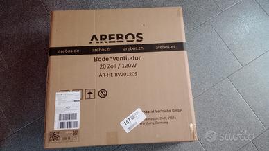Ventilatore AREBOS 50cm 120W - NUOVO IN SCATOLA