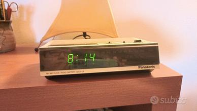 Radiosveglia anni 80 Panasonic
