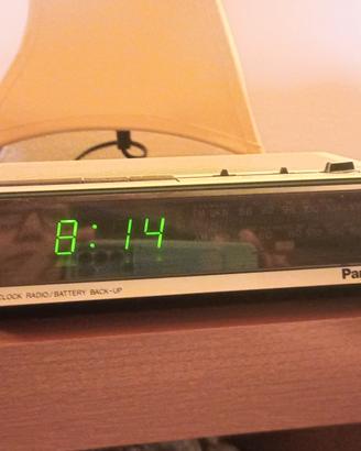 Radiosveglia anni 80 Panasonic