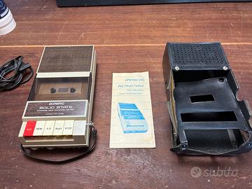 Registratore musicassette Vintage OLYMPIC