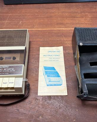 Registratore musicassette Vintage OLYMPIC