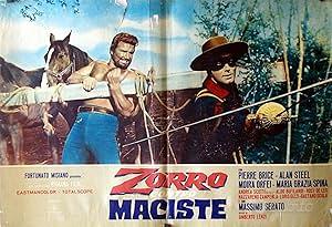 Poster del film "Zorro contro Maciste"