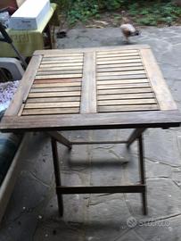 Tavolino in legno