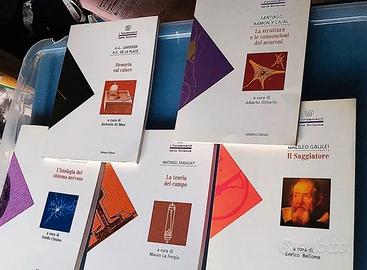 Lotto di 5 libri scientifici (medicina,fisica,,)