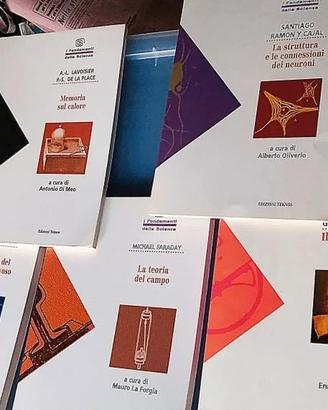 Lotto di 5 libri scientifici (medicina,fisica,,)