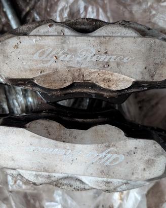 Pinze anteriori Brembo4 pompanti Alfa Romeo Brera 