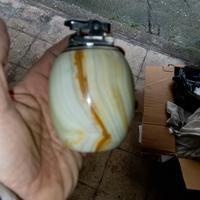 accendino in onice verde 