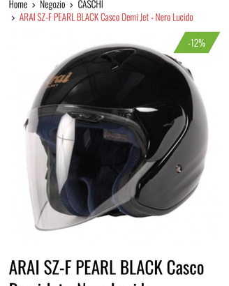 Casco Arai jet Szf taglia S (55-56)