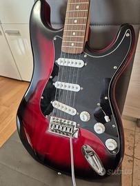 Chitarra elettrica Faby simil Fender Stratocaster 