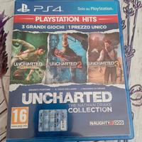 Uncharted collection per PS4 3 giochi in uno