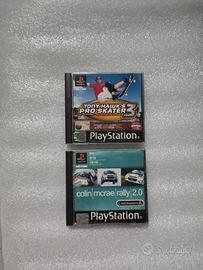PS1 TONY HAWK 3 e COLIN MCRAE RALLY 2