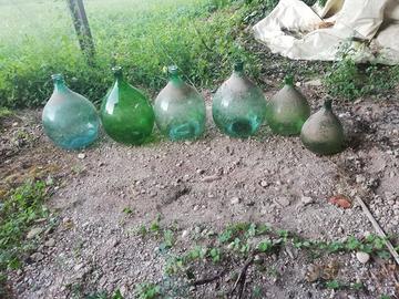 Vasi damigiane vino vetro 