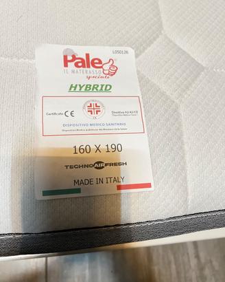 Materasso hybrid con molle insacchettate e memory