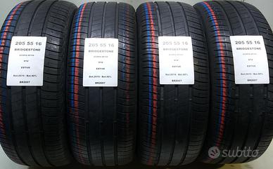 4 GOMME 205 55 16 BRIDGESTONE BR2007