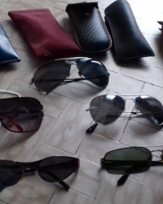 5 paia di occhiali da sole