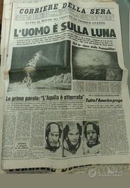 Serie Corriere della Sera Sbarco sulla Luna 1969